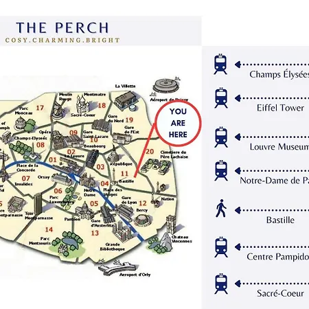 Apartment Le Perchoir - & Lumineux - Bastille Paris